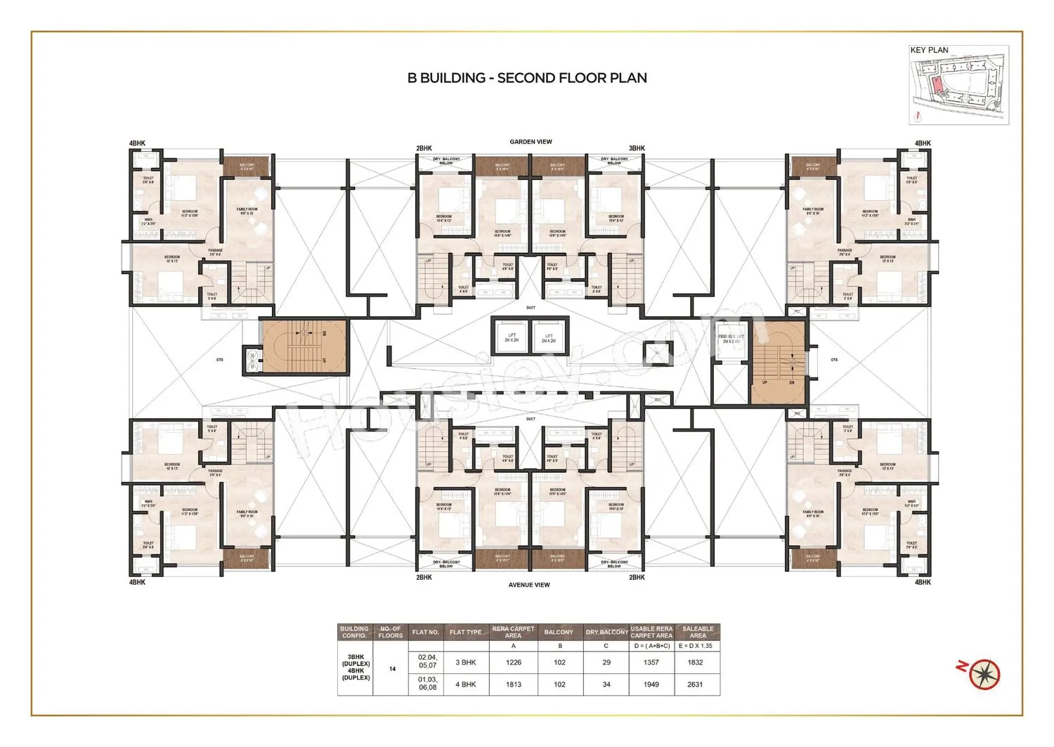 Pride World City Montreal Floor plan 8